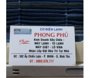 Cơ điện lạnh Phong Phú